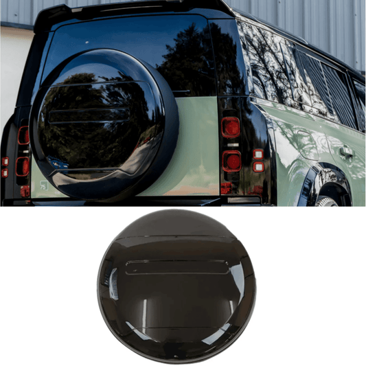 Land Rover Defender L663 90/110/130 2020 On OEM Style Rear Spare Wheel Cover - Gloss Black - TMC Motorsport