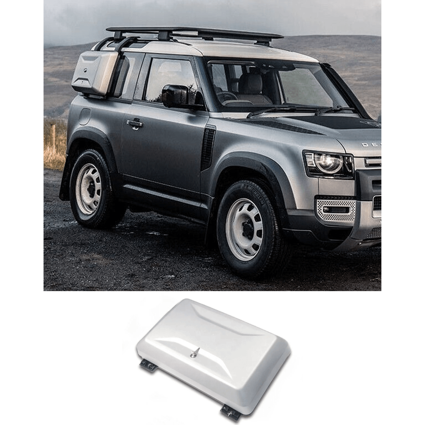 Land Rover Defender L663 90/110/130 2020 On OEM Style Side Storage Box - TMC Motorsport