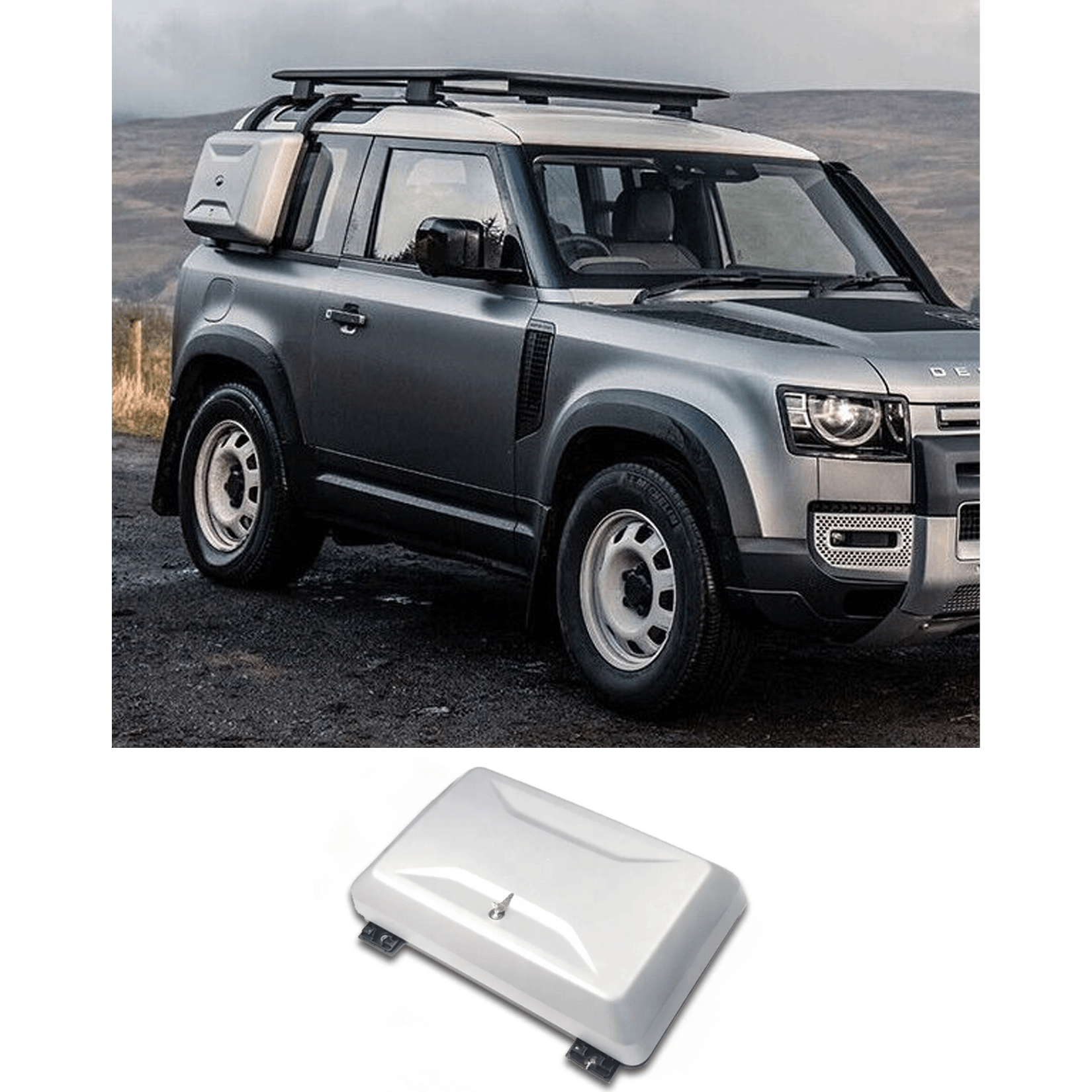 Land Rover Defender L663 90/110/130 2020 On OEM Style Side Storage Box - TMC Motorsport