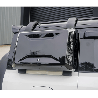 Land Rover Defender L663 90/110/130 2020 On OEM Style Side Storage Box - in Gloss Black - TMC Motorsport