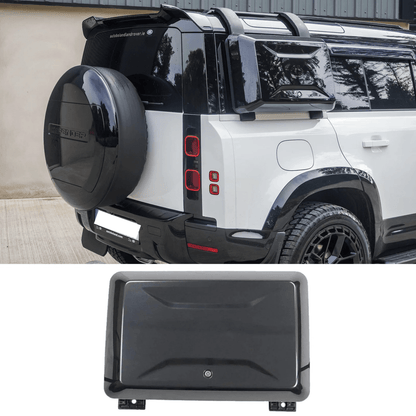 Land Rover Defender L663 90/110/130 2020 On OEM Style Side Storage Box - in Gloss Black - TMC Motorsport