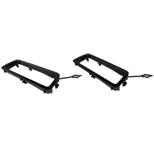 Land Rover Defender L663 90/110/130 2020 On - Tow Loop Trim Finishers - Black - TMC Motorsport