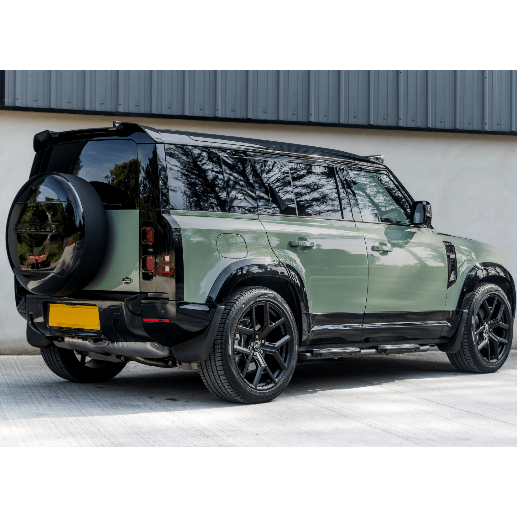 Land Rover Defender L663 90/110/130 2020+ Rear Spoiler V.2 In Gloss Black - TMC Motorsport