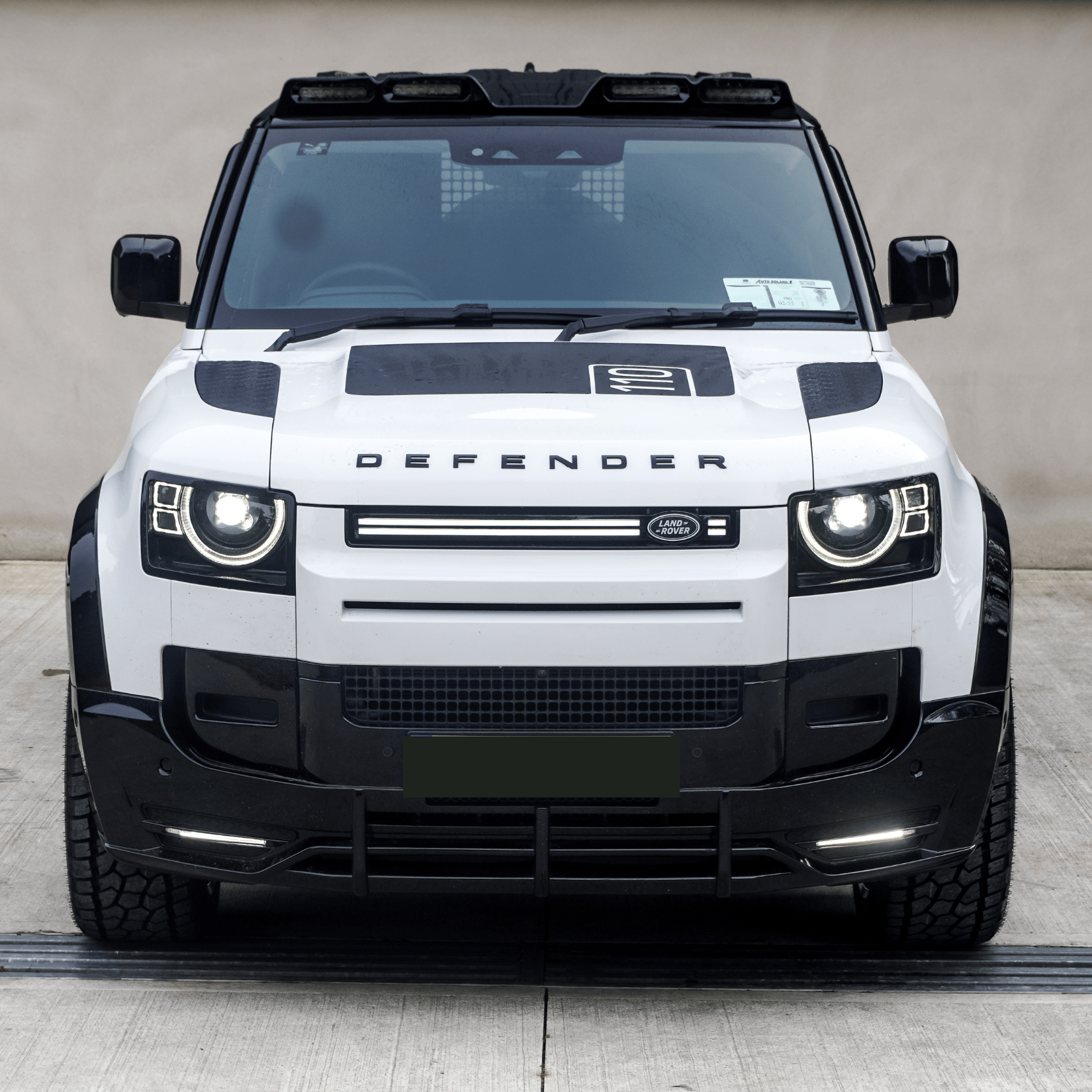 Land Rover Defender L663 90/110/130 2020+ Roof Light Pod V2 In Gloss Black - TMC Motorsport