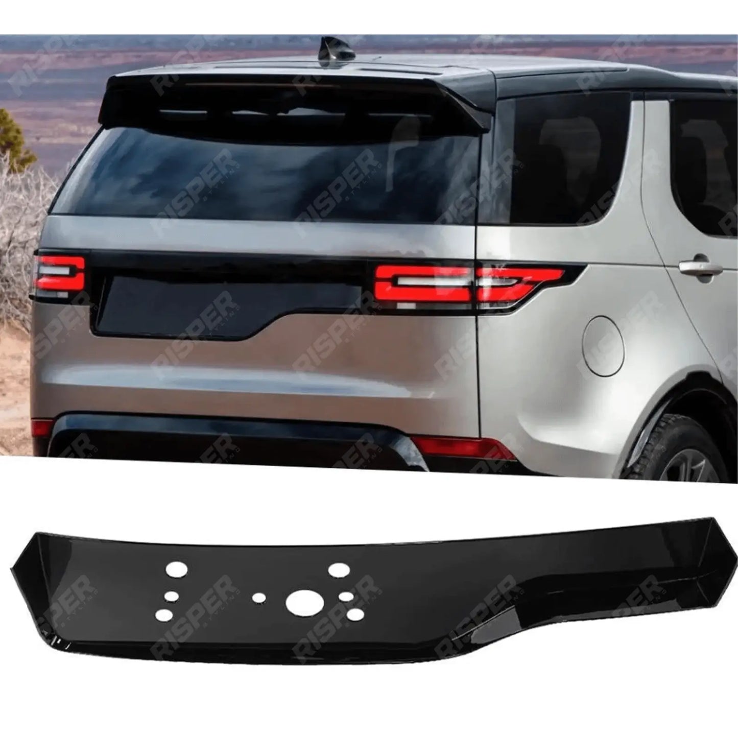 Number Plate Moduling Land Rover Discovery 5 2017 Onward – Dynamic Rear Number Plate Mouldin ...