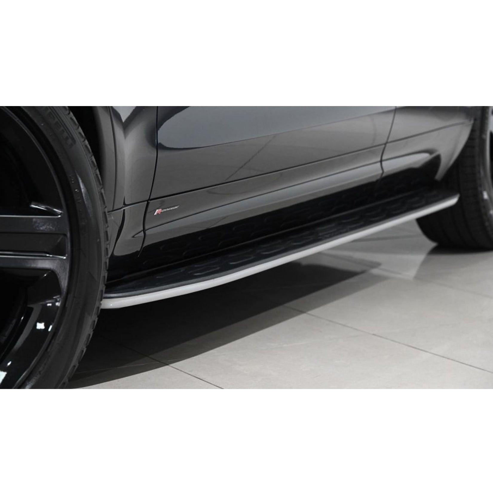 Land Rover Discovery 5 2017 Onward OEM Style Side Steps Running Boards “ Pair “ Black/Silver - TMC Motorsport