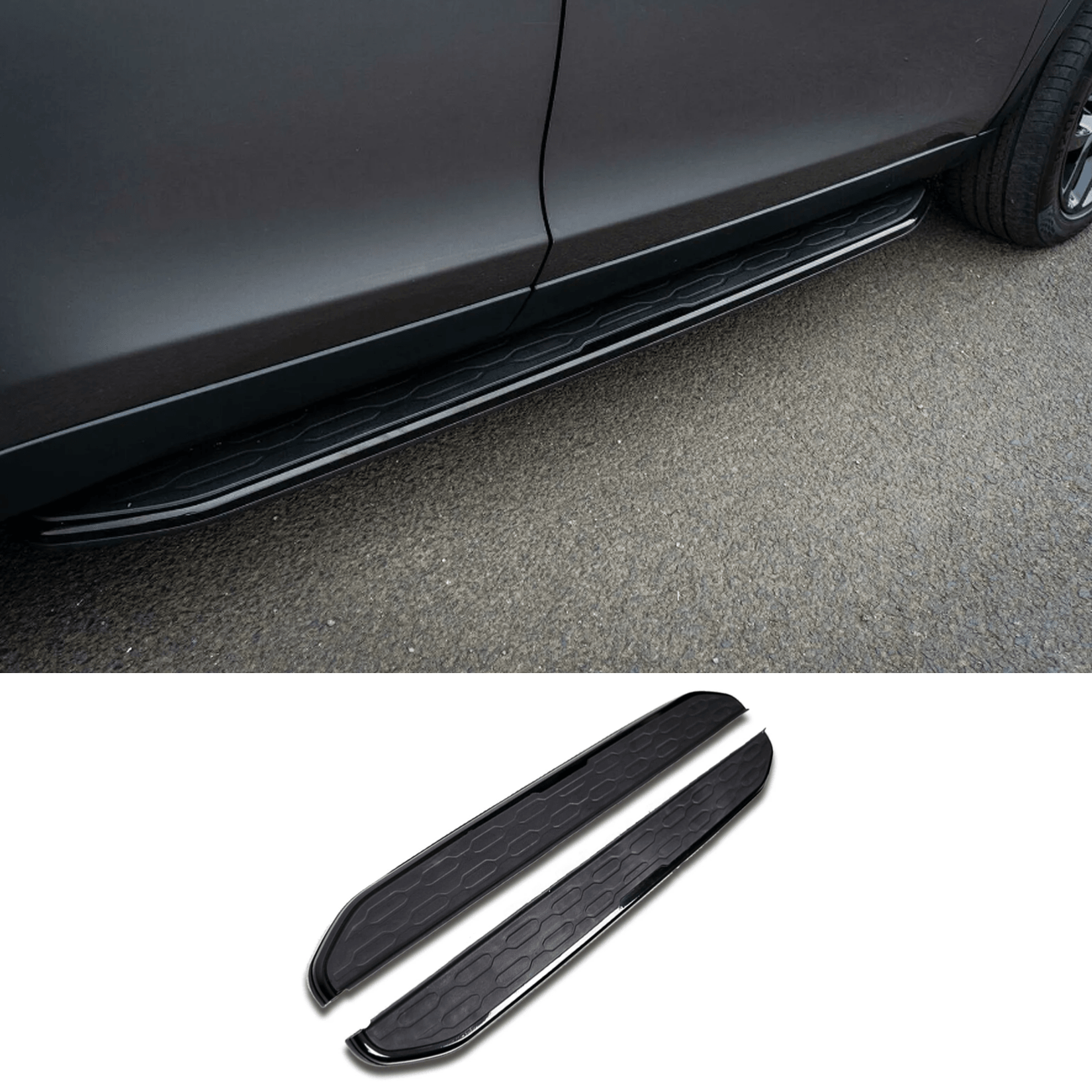 Land Rover Discovery Sport 2014-2019 OEM Style Side Steps Running Boards in Black - TMC Motorsport