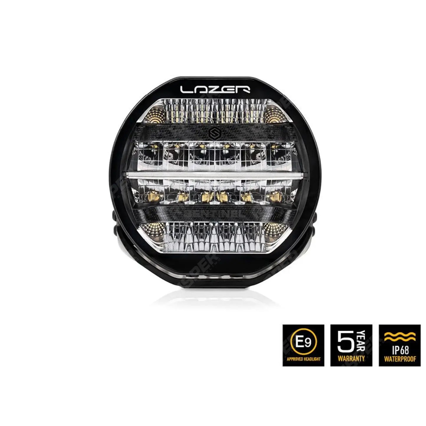 Lazer Lamps 9" Sentinel STD - LED Spot Light