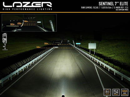 Lazer Lamps Sentinel 7" Elite - LED Spot Light - TMC Motorsport