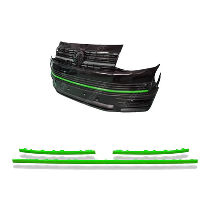 Lower 3 Piece Clip In Grille Streamer For VW T6 Transporter 2015-2019