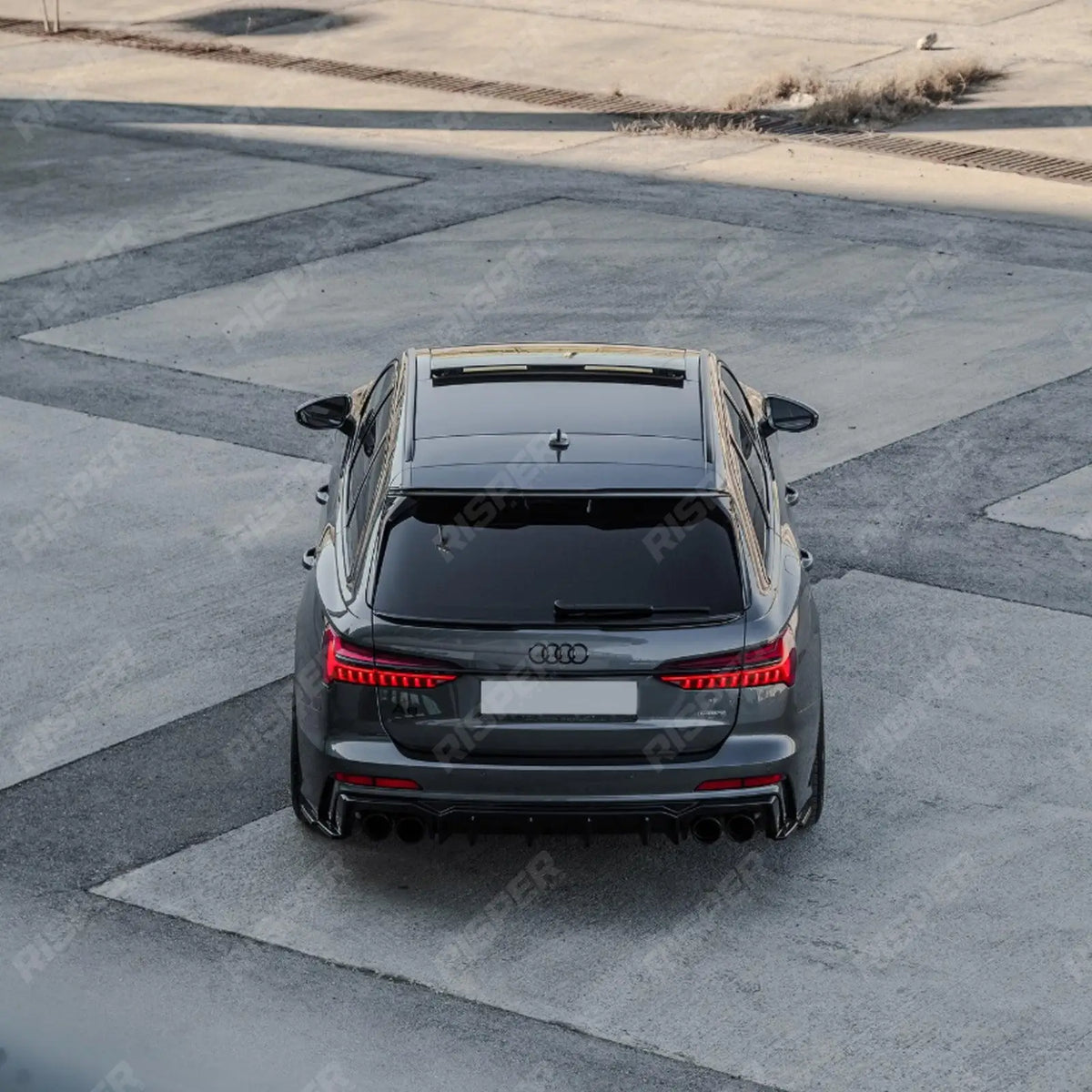 Lower Spoiler For Audi S6 C8 Avant 2019+  / Audi A6 C8 S-Line Avant 2019+