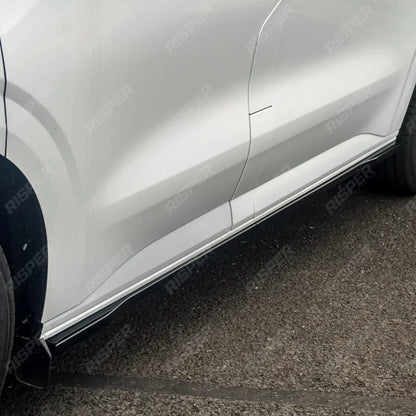 LWB Side Skirt Splitters In Gloss Black For Volkswagen Transporter T7 2025+