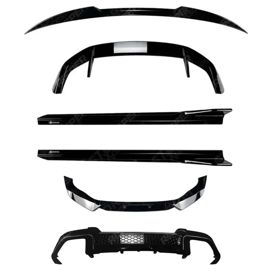 M Sport Aero Kit in Gloss Black For BMW X3 G01 LCI 2022-2024