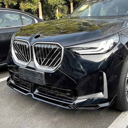 M Sport Front Splitter In Gloss Black For BMW X3 G45 2025+