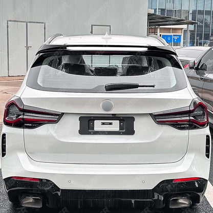 M Sport Rear Spoiler in Gloss Black for BMW X3 G01 LCI 2022-2024