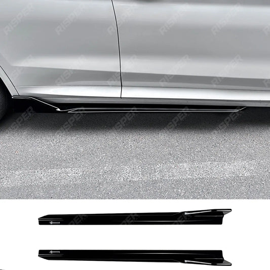 M Sport Side Skirts in Gloss Black For BMW X3 G01 LCI 2022-2024