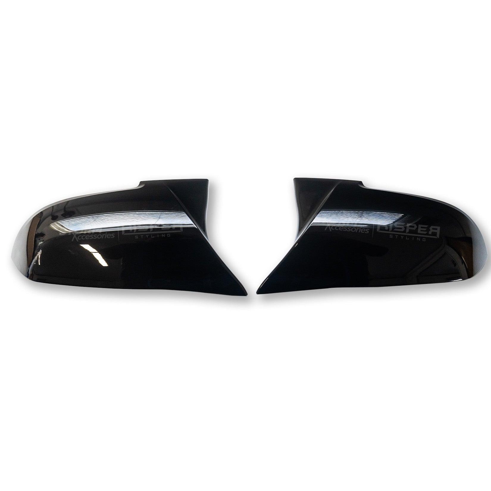M Style Mirror Covers in Gloss Black for BMW F20/F22/F30/F35/F34/F32/F33/F36/E84/i3 - TMC Motorsport