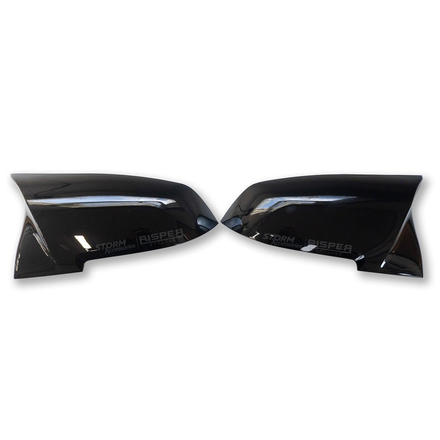 M Style Mirror Covers in Gloss Black for BMW F20/F22/F30/F35/F34/F32/F33/F36/E84/i3 - TMC Motorsport