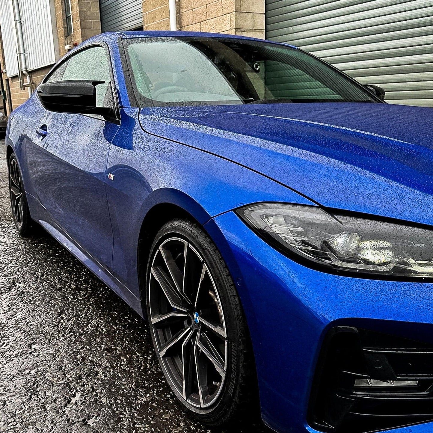 M Style Mirror Covers in Gloss Black for BMW G Series GXX - TMC Motorsport