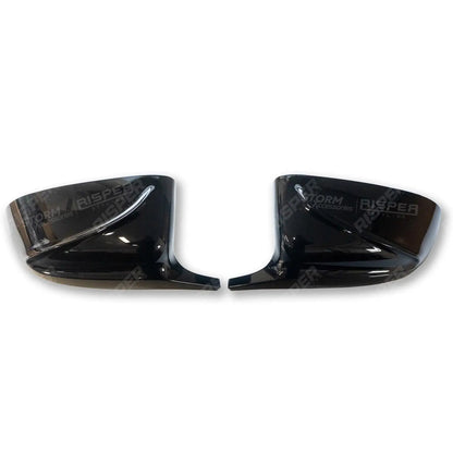 M Style Mirror Covers in Gloss Black For BMW X5 X6 X7 X3 G05/G06/G07/G01