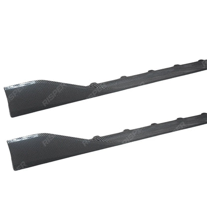 M135i Side Skirt Splitters In Carbon Look For Bmw 1 Series F40 M Sport 2018 - 2024
