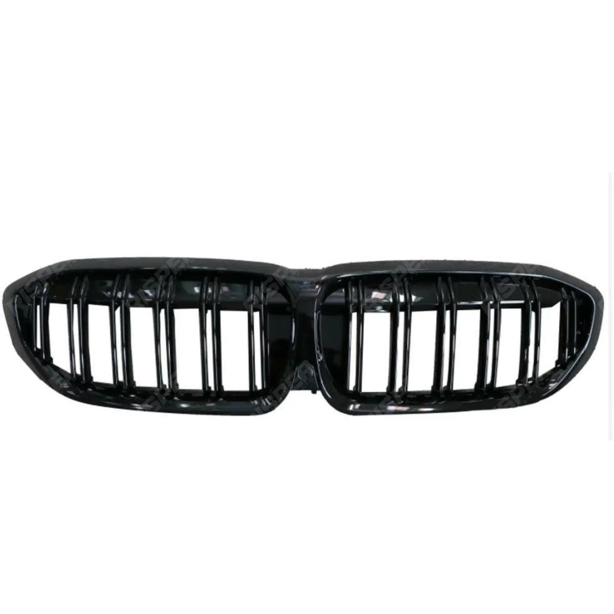 M3 Style Front Grill Gloss Black Double Slat For BMW 3 Series G20/G21 2018-2021 (pre-lci)