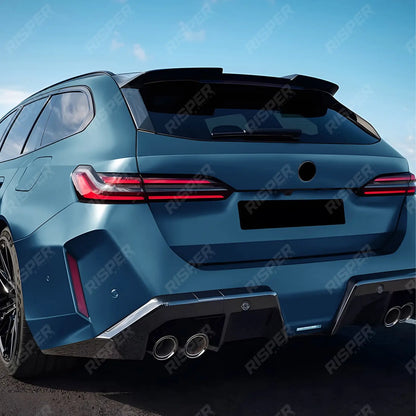 M5 Style Roof Spoiler in Gloss Black For BMW 5 Series G61 Estate 2024 on