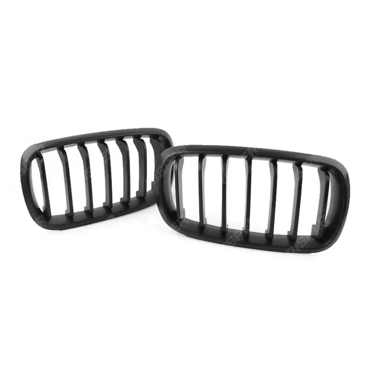 Matte Black Front Grill Solid Slat For Bmw X5 F15 2013-2018