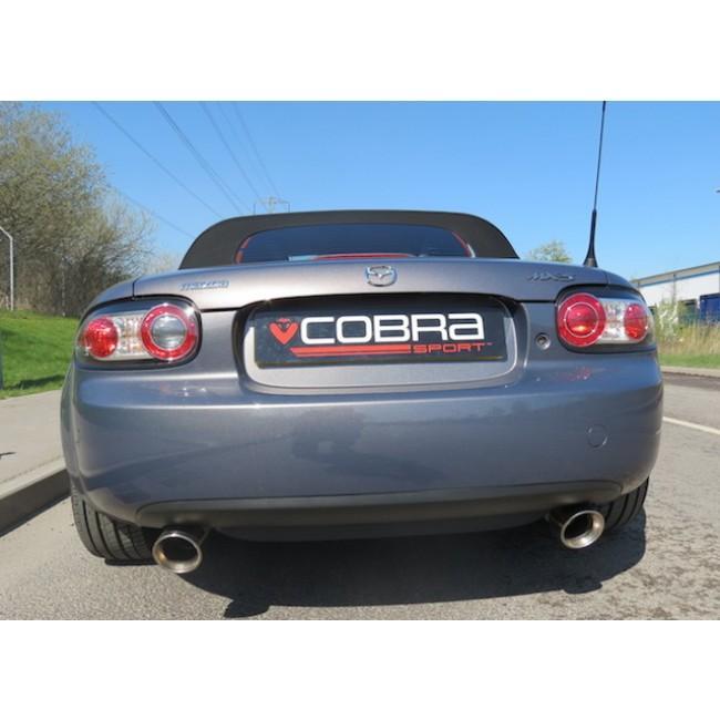 Cobra Sport Mazda MX-5 (NC) Mk3 Quieter Road Type Rear Performance Exhaust - TMC Motorsport