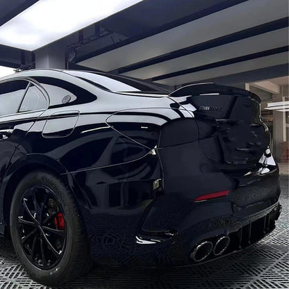 MERCEDES A CLASS SALOON (V177) 2018+ 'A35 A45 AMG STYLE' REAR BOOT SPOILER IN GLOSS BLACK - TMC Motorsport