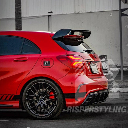 Mercedes A Class W176 2013 - 2018 "A45 Style" Rear Spoiler In Gloss Black - TMC Motorsport