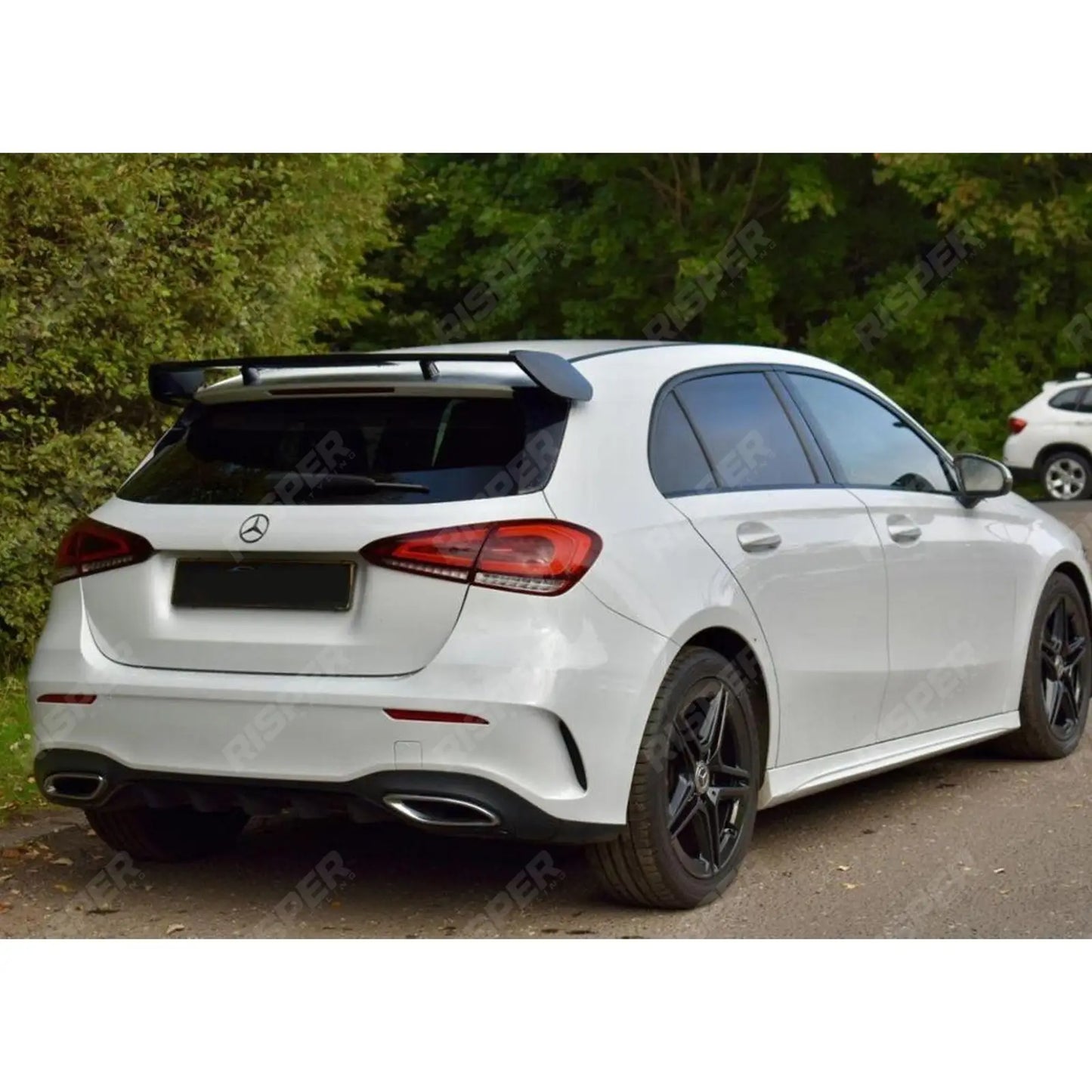 Mercedes A Class W177 2018+ - A45 Style Rear Spoiler - Gloss Black