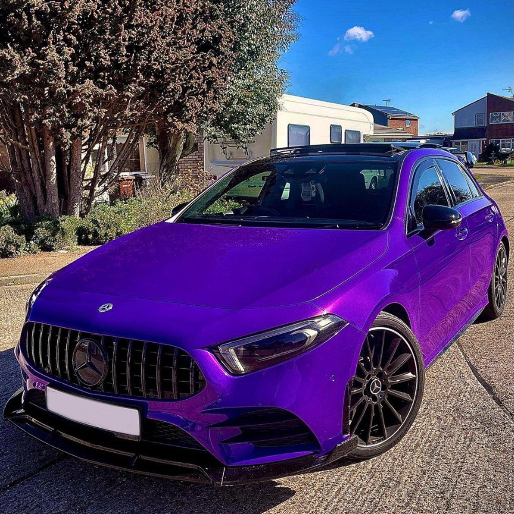 Mercedes A Class W177 2018+ - Front Grill Pan Americana GT-R Style in Gloss Black - TMC Motorsport