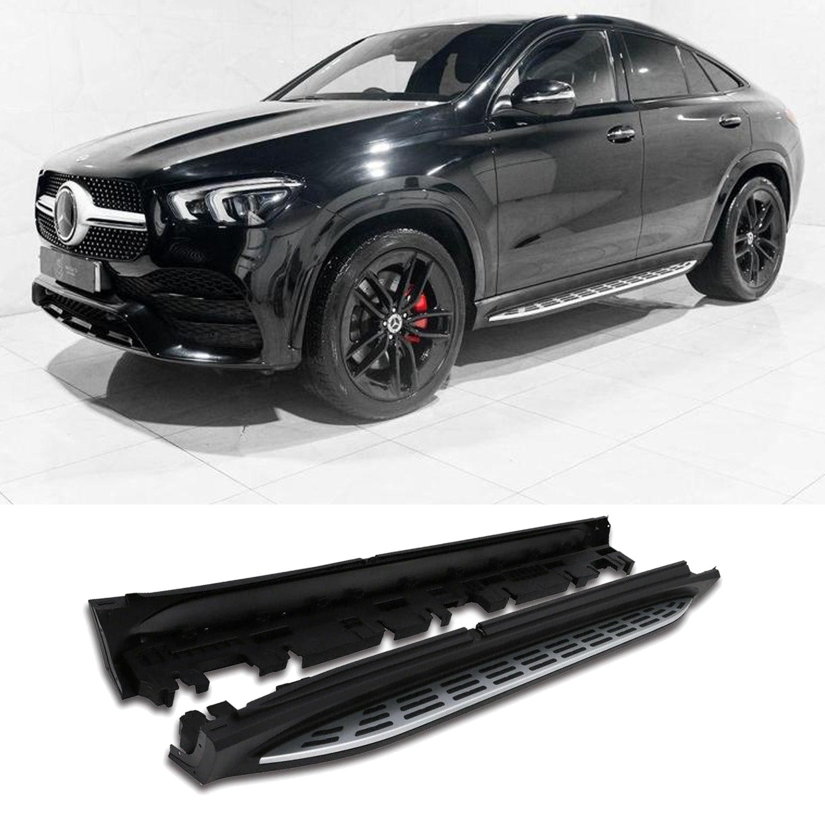MERCEDES BENZ GLE COUPE C167 2020 ON OE STYLE RUNNING BOARDS “ SIDE STEPS “ PAIR - TMC Motorsport
