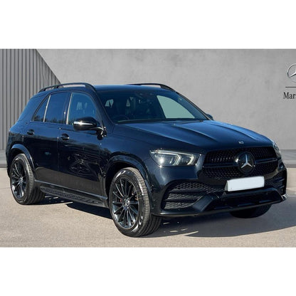 MERCEDES BENZ GLE W167 2020 ON OE STYLE RUNNING BOARDS “ SIDE STEPS “ PAIR “ IN BLACK - TMC Motorsport