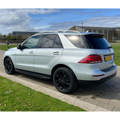 MERCEDES BENZ ML / GLE W166 2012 ON OEM STYLE SIDE STEPS “ RUNNING BOARDS “ IN BLACK “ PAIR - TMC Motorsport