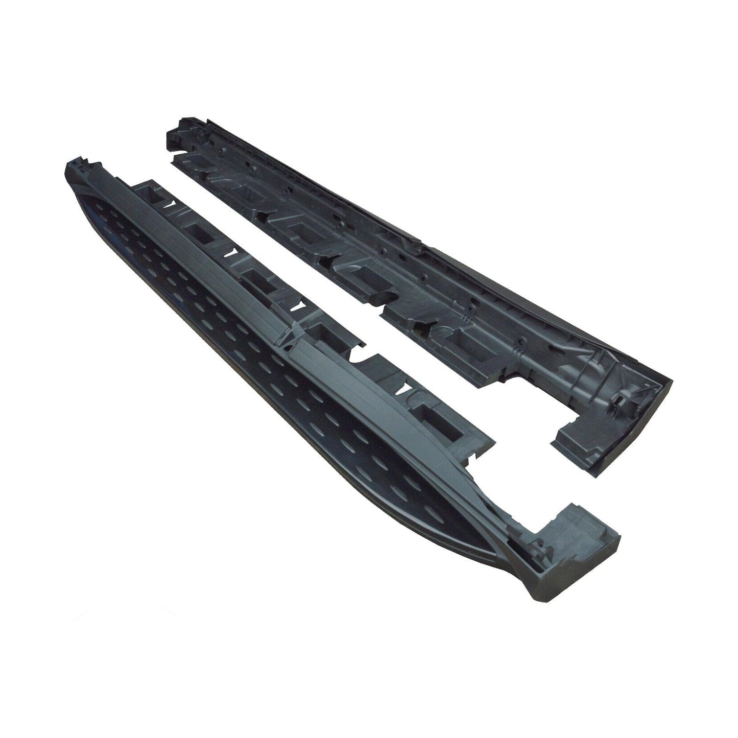 MERCEDES BENZ ML / GLE W166 2012 ON OEM STYLE SIDE STEPS “ RUNNING BOARDS “ IN BLACK “ PAIR - TMC Motorsport