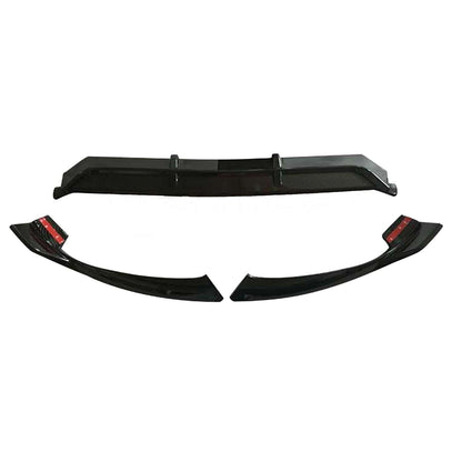 Mercedes C-Class W205 2015-2018 'C63S Brabus Style' Front Splitter Lip In Gloss Black - TMC Motorsport