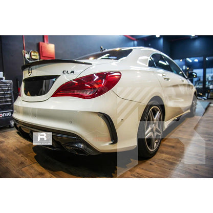 Mercedes CLA W117 2013-2019 Gloss Black Rear Boot Spoiler - TMC Motorsport