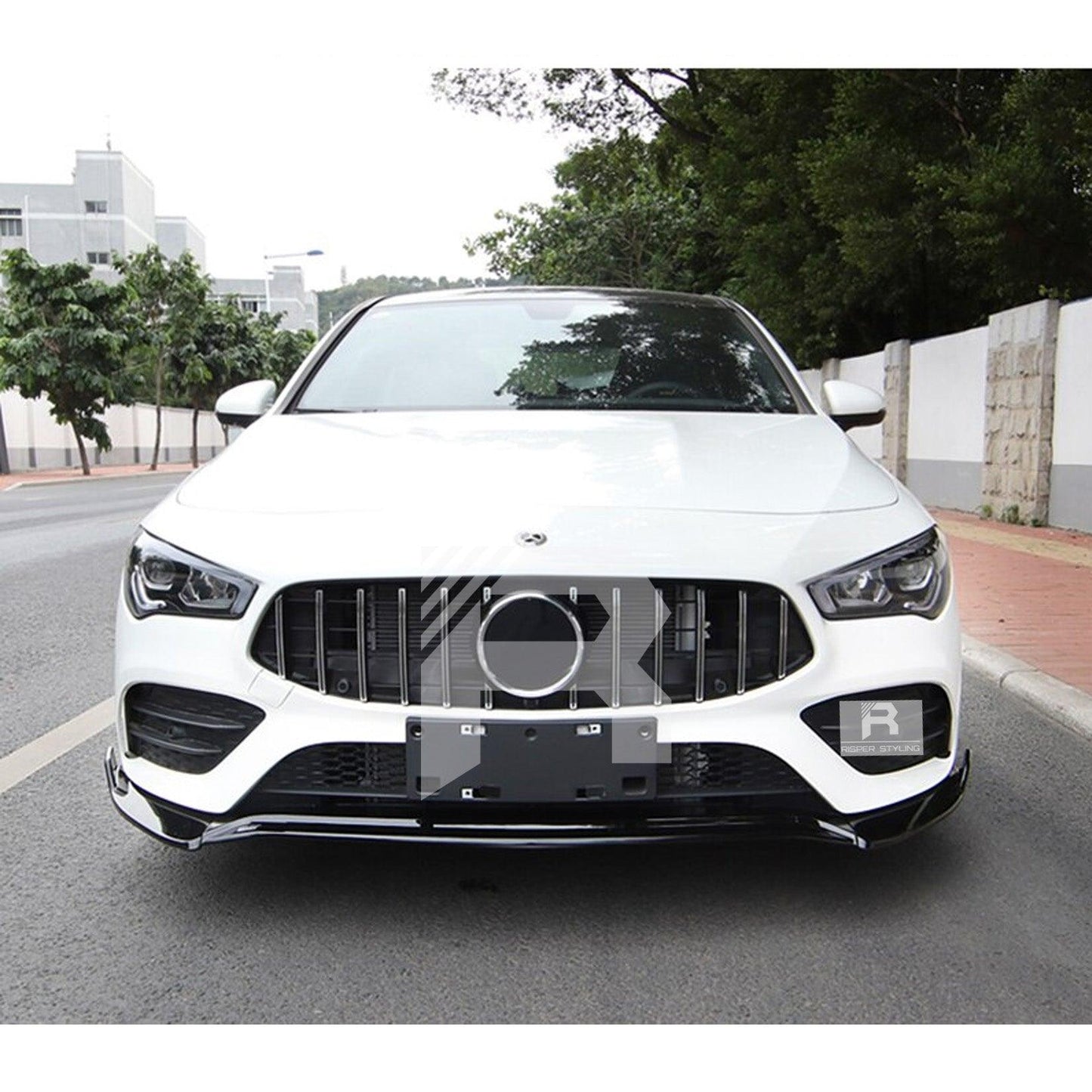 Mercedes CLA W118 2020+ Gloss Black 'CLA45S AMG Style' Front Splitter Lip - TMC Motorsport