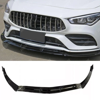 Mercedes CLA W118 2020+ Gloss Black 'CLA45S AMG Style' Front Splitter Lip