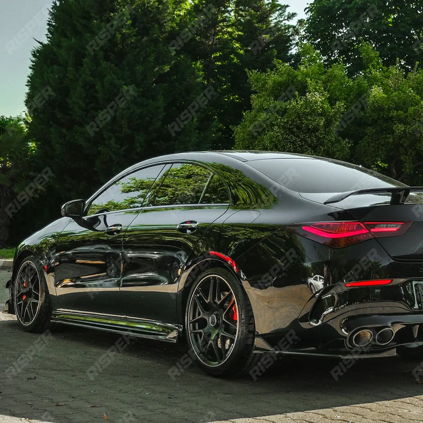 Mercedes CLA45 C118 2019-2023 Aero Body Kit In Gloss Black