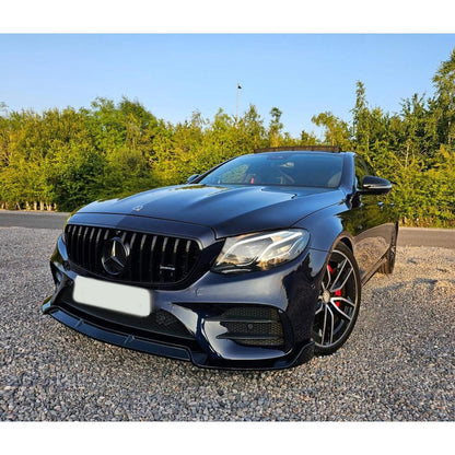 Mercedes E-Class 'E63S AMG Brabus' W213 2016-2020 Gloss Black Front Splitter Lip - TMC Motorsport