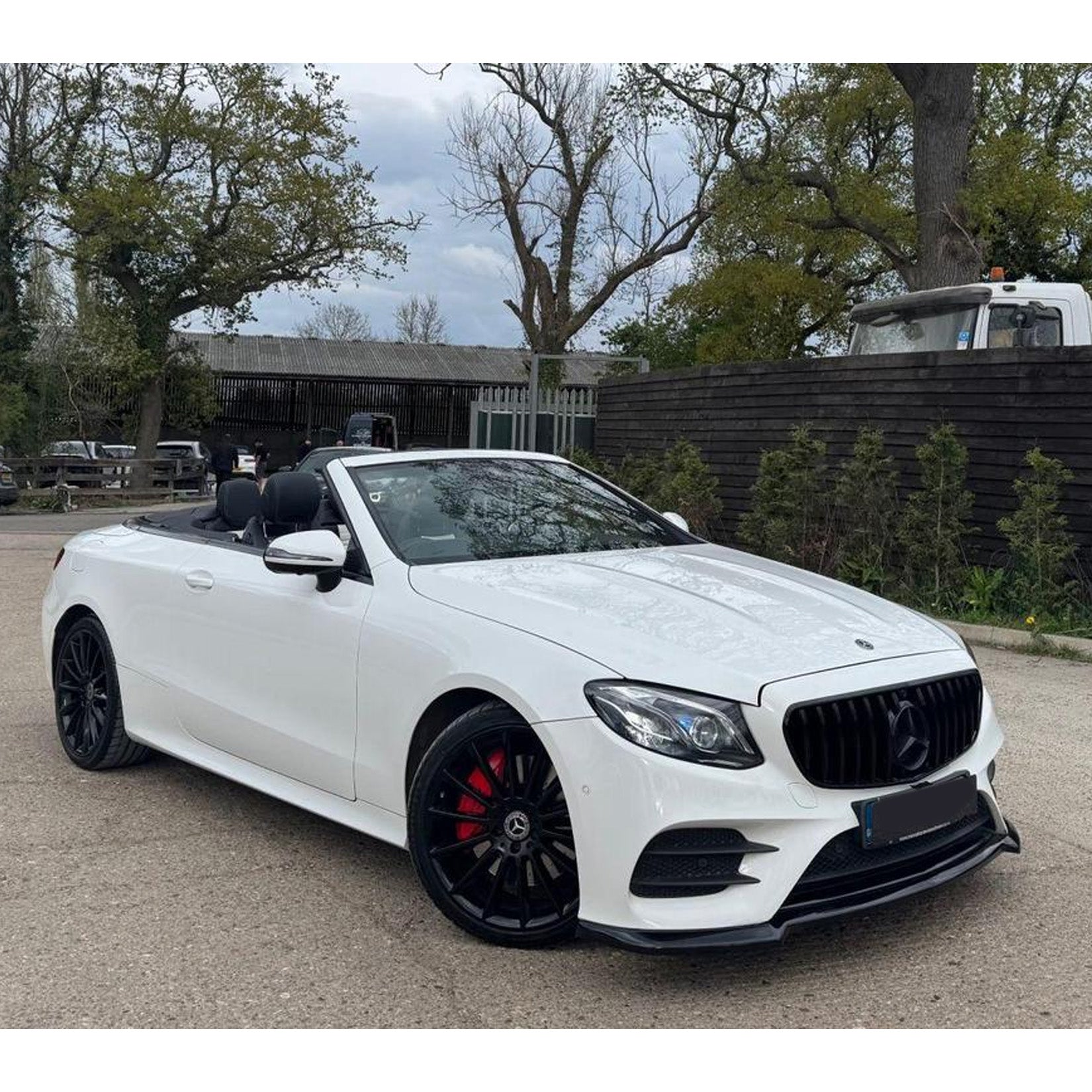 Mercedes E-Class 'E63S AMG Brabus' W213 2016-2020 Gloss Black Front Splitter Lip - TMC Motorsport