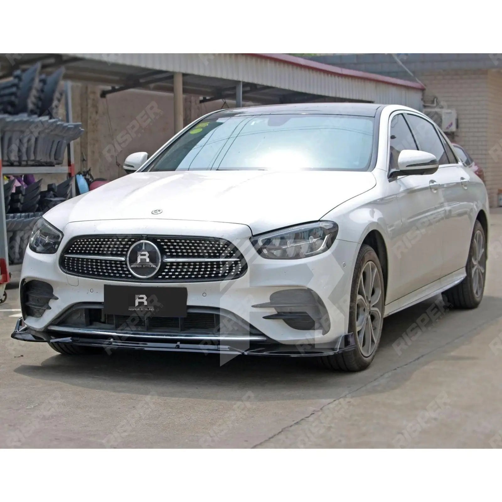 Front Splitter V.2 für Mercedes E-Klasse W213 Coupe (C238) AMG-Line Maxton Design – Fahrzeugtechnik