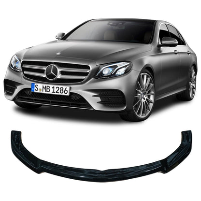 Mercedes E-Class W213 (C238) AMG-LINE / E53 AMG 2017-2020 - Gloss Black Risper Front Splitter - TMC Motorsport