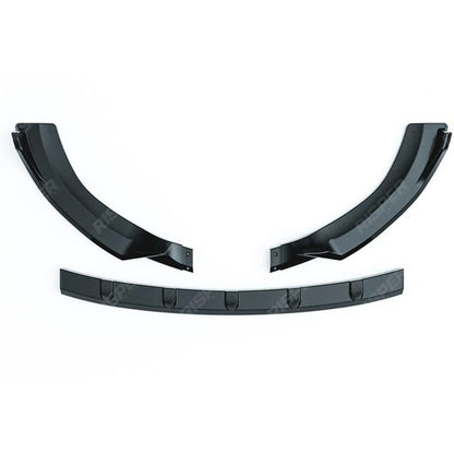 Mercedes E Class W214 2024+ Front Splitter Lip In Gloss Black