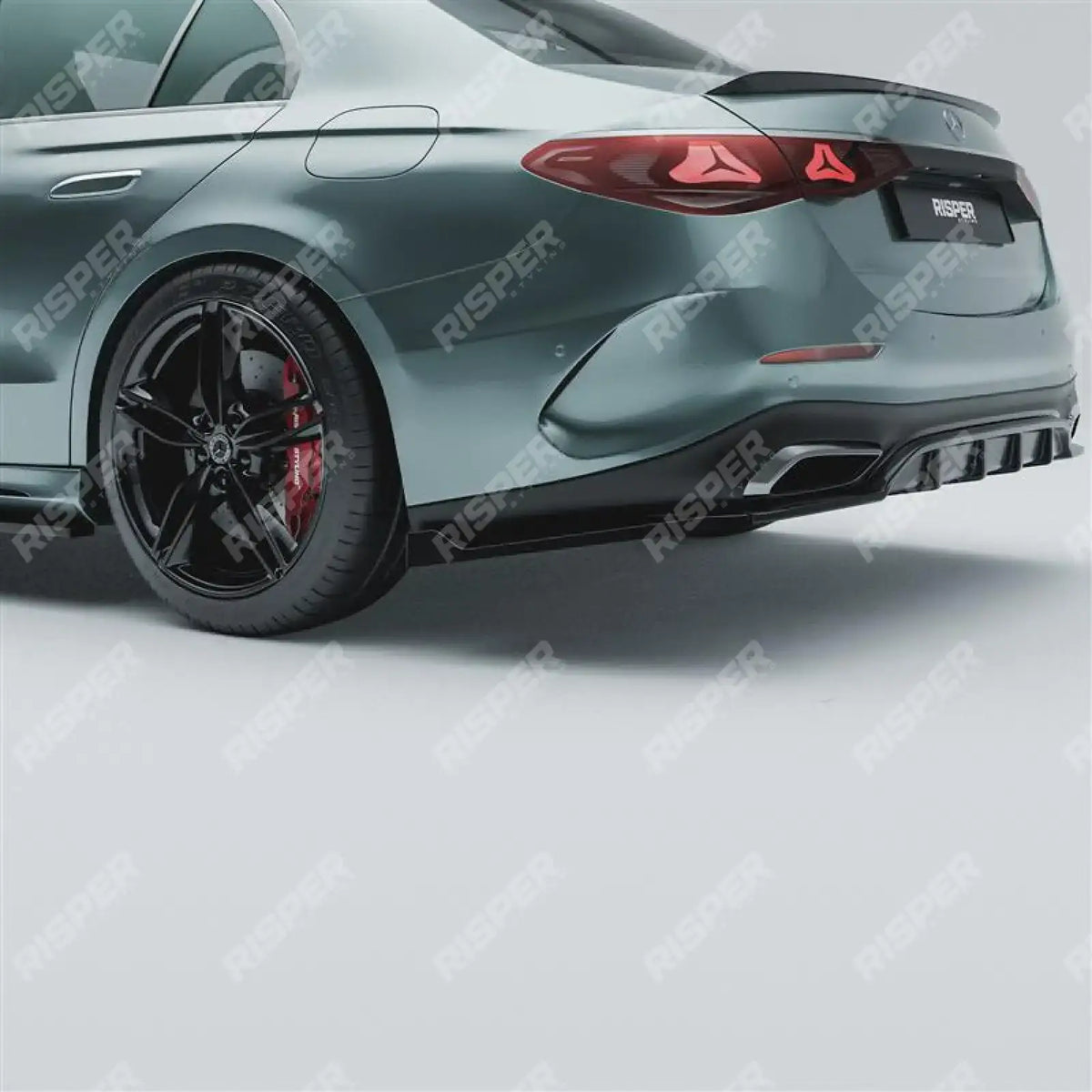 Full Aero Body Kit In Gloss Black For Mercedes E Class W214 2024+