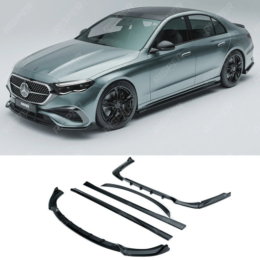 Full Aero Body Kit In Gloss Black For Mercedes E Class W214 2024+