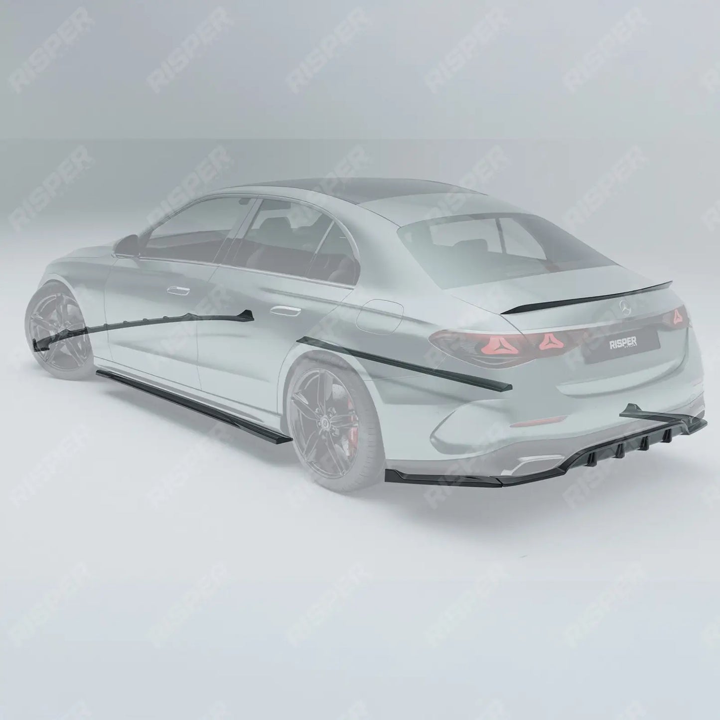 Mercedes E Class W214 2024+ Full Aero Body Kit In Gloss Black